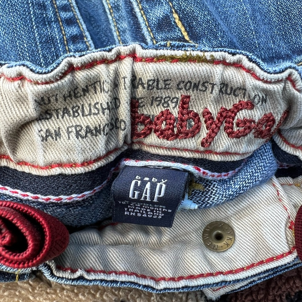 Gap Baby Boy Carpenter Boys Denim Jeans - Picture 3 of 5